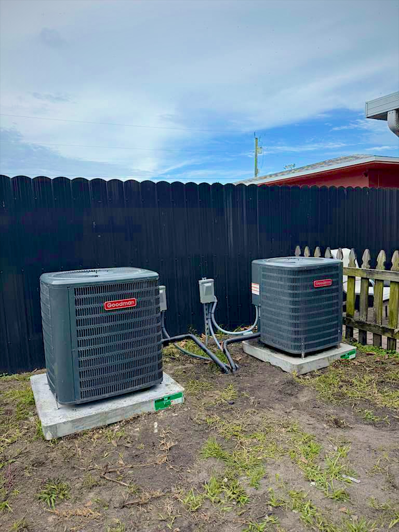Twin-system install · new pads