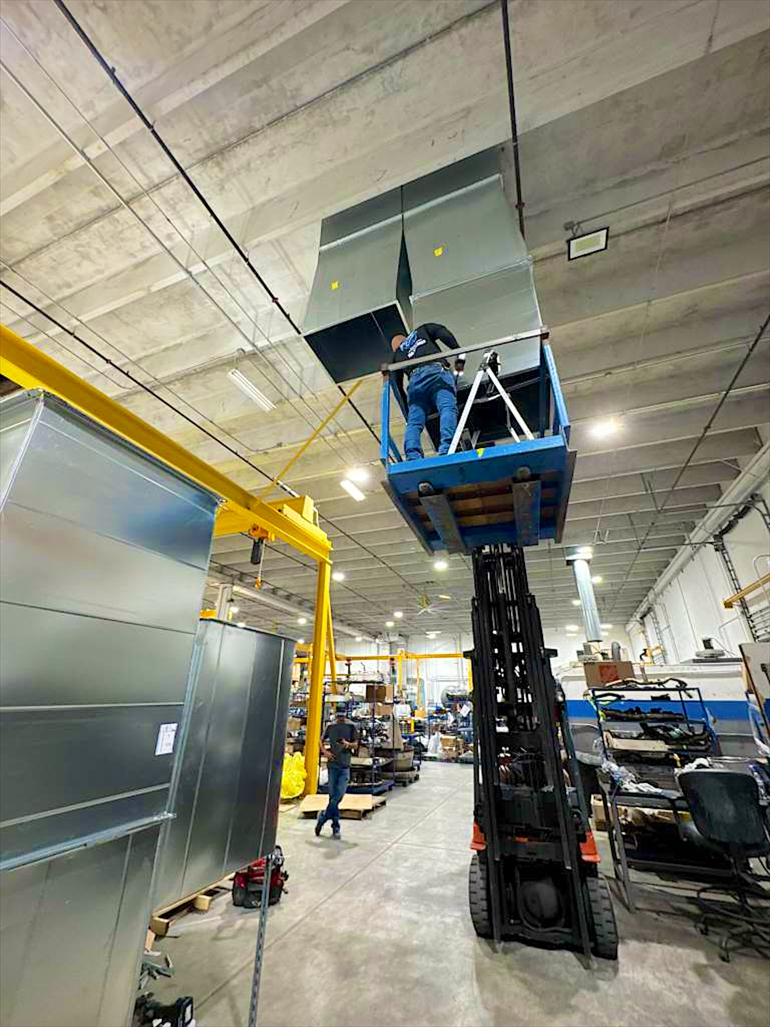 Custom duct fabrication