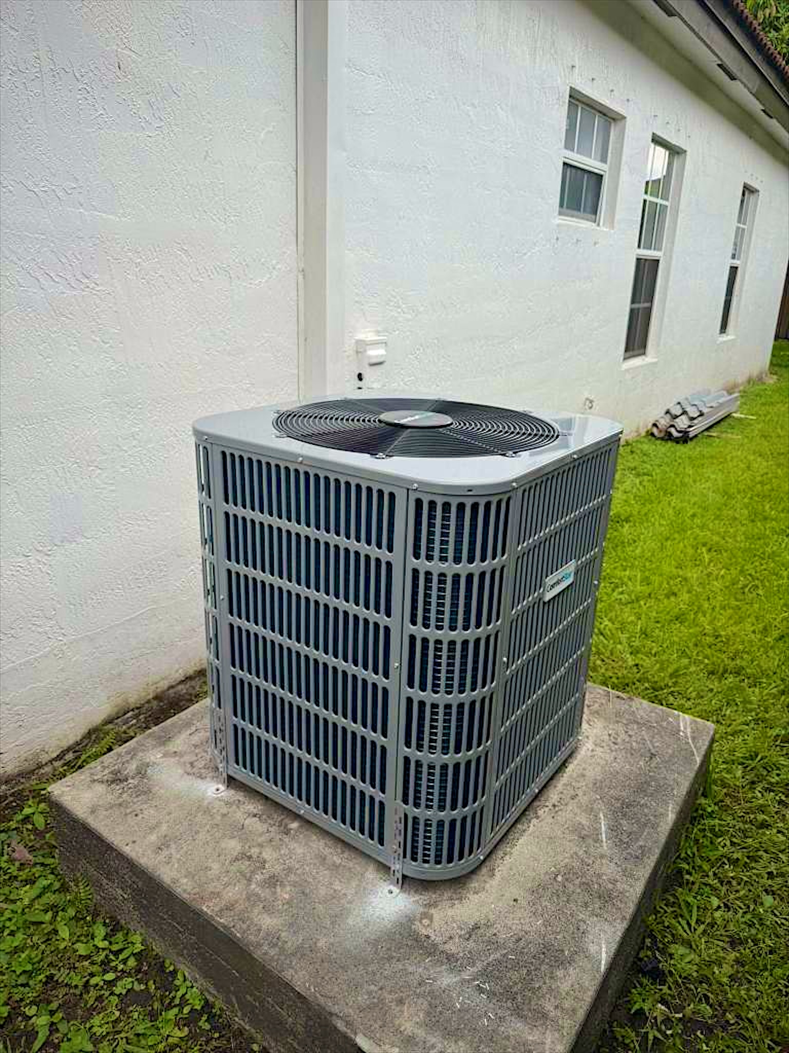 High-efficiency condenser swap