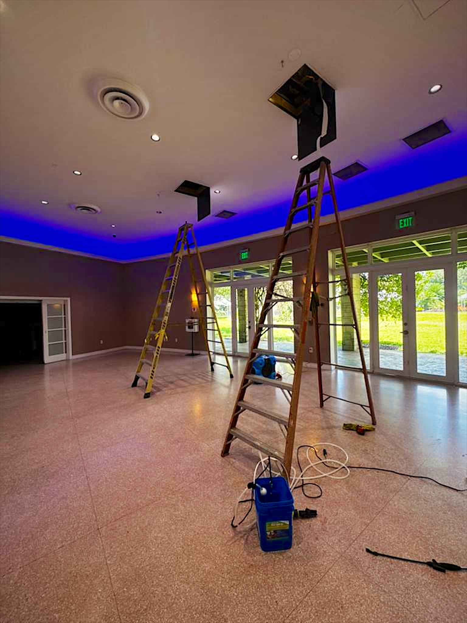 Commercial venue ductwork