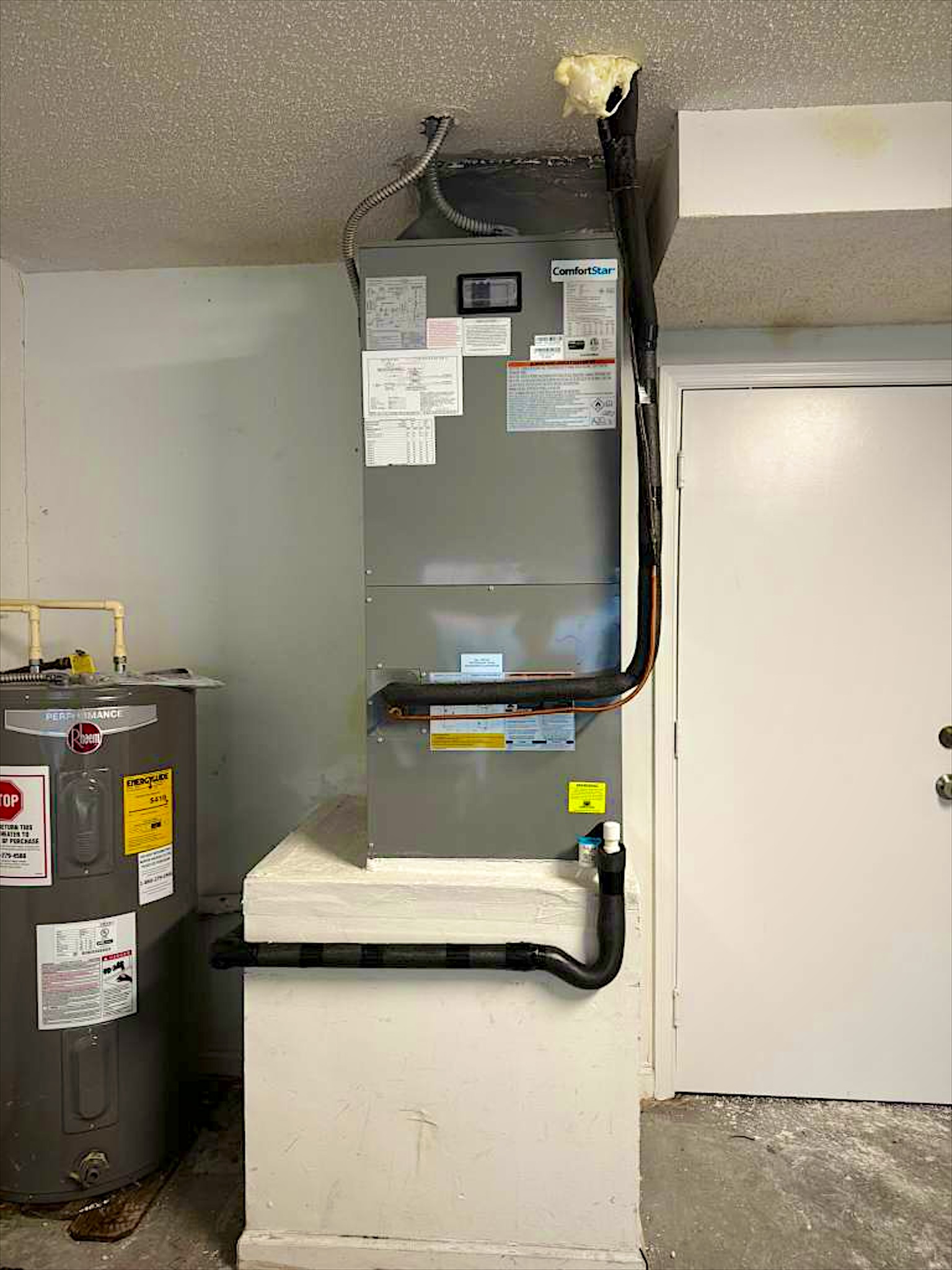 Air handler + line set