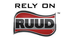 Ruud — installed & serviced by Skyline HVAC